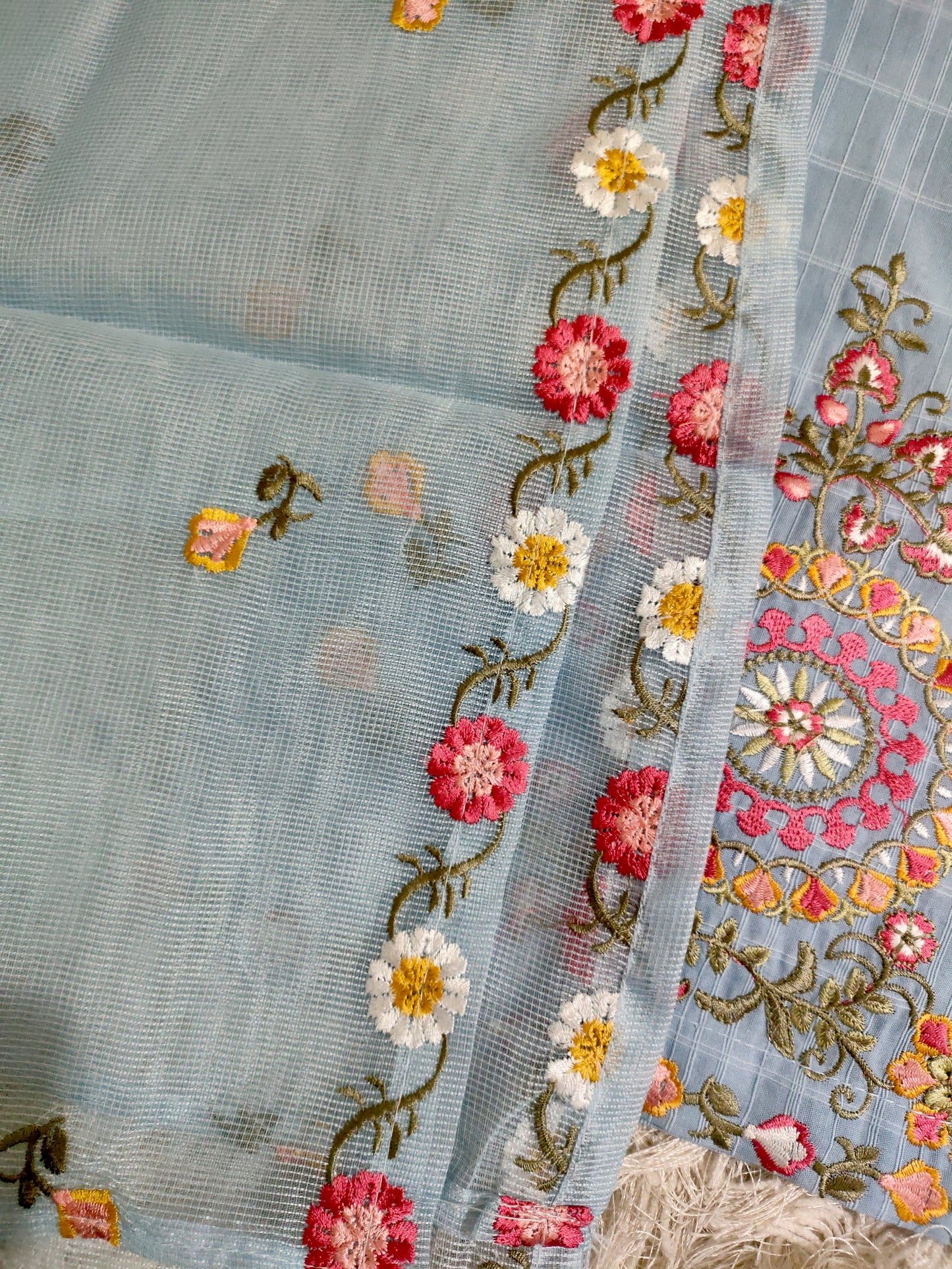 B3pc embroidered dress