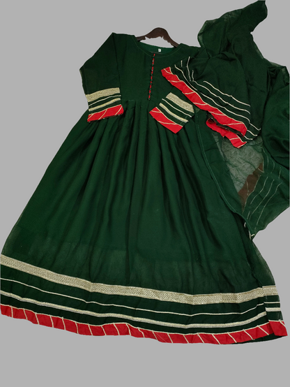 Chiffon 2pc green