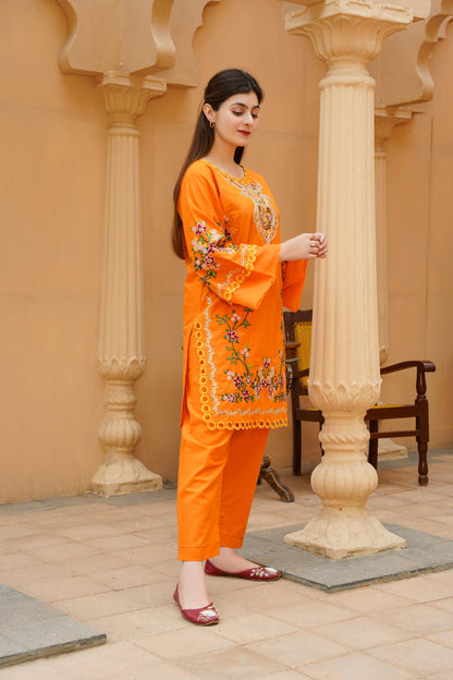 Heer orange 2pc