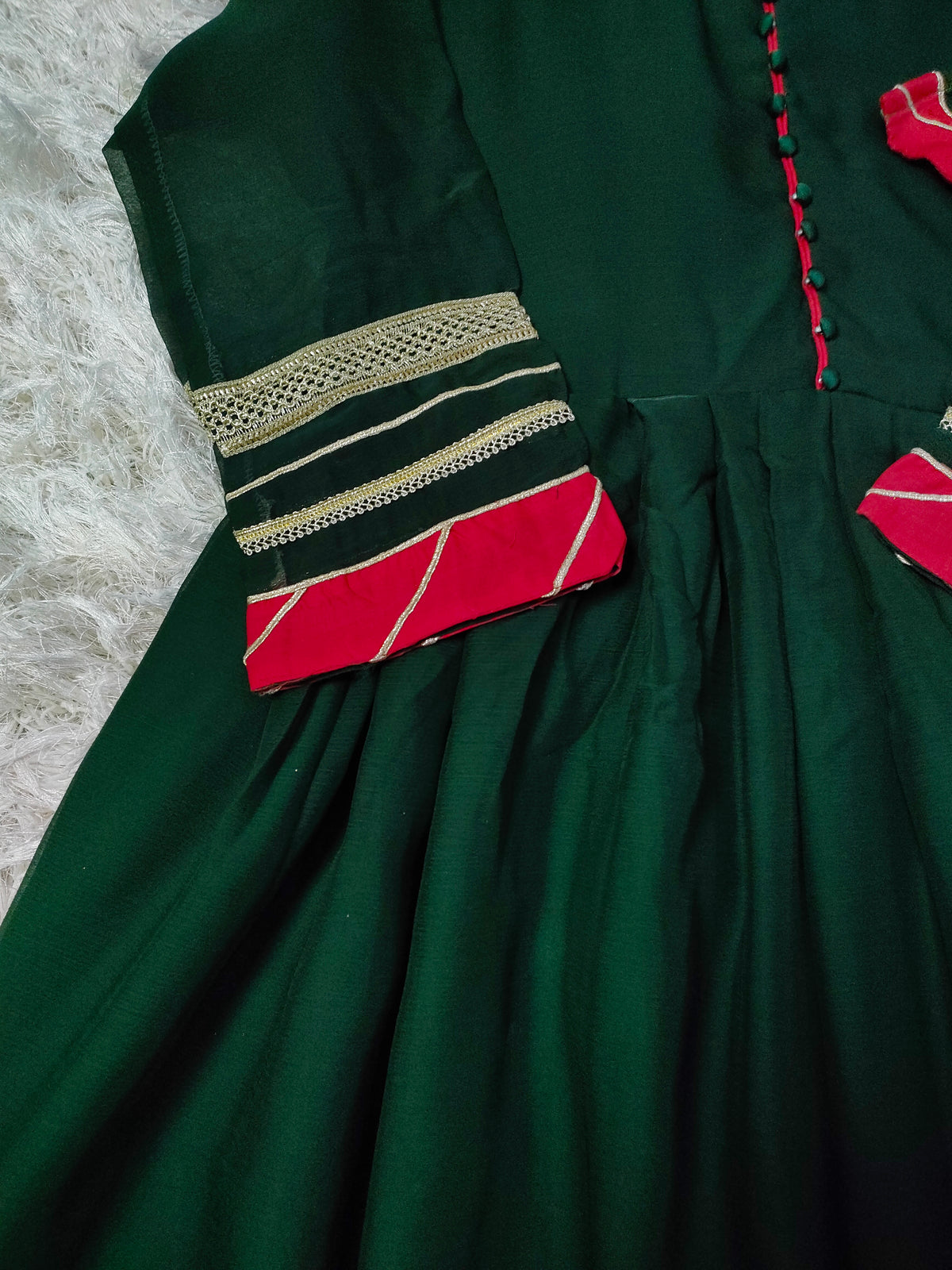 Chiffon 2pc green