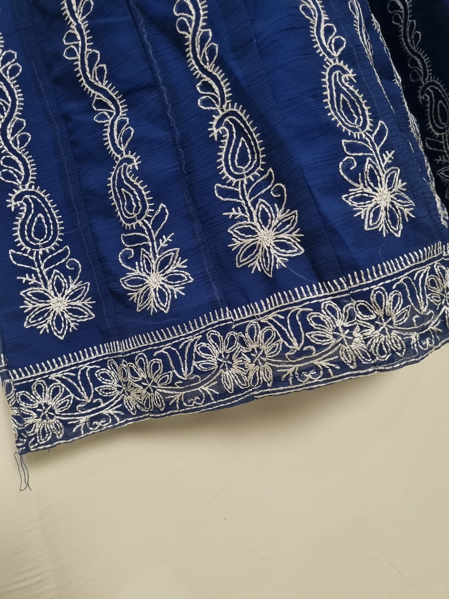 Chiffon Embroidered long frock