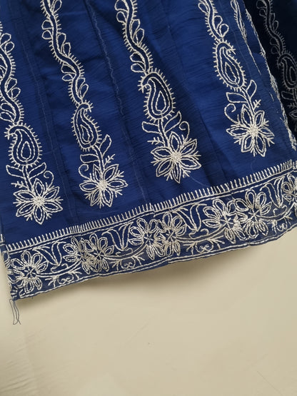 Chiffon Embroidered long frock