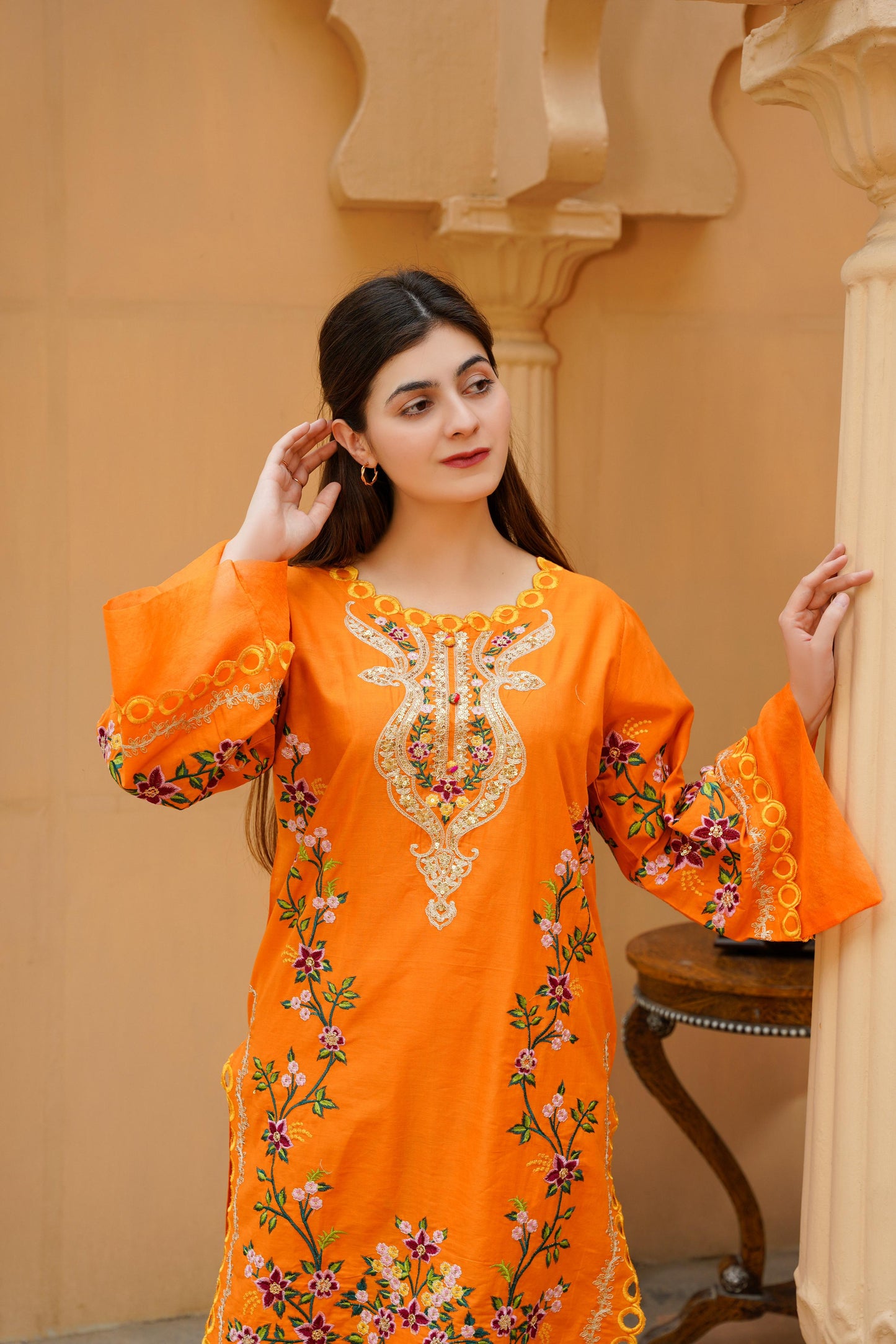 Heer orange 2pc