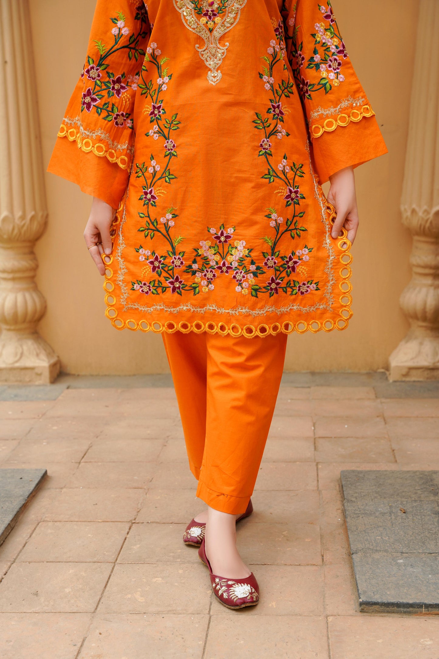 Heer orange 2pc