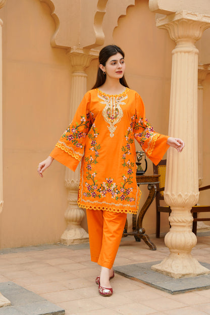 Heer orange 2pc